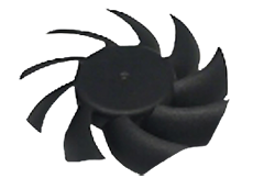 Desktop computer fan-blade